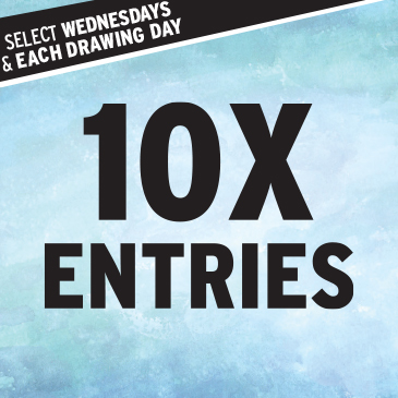 Promotion - 10X Entries – May 2024 - Cypress Bayou Casino and Hotel